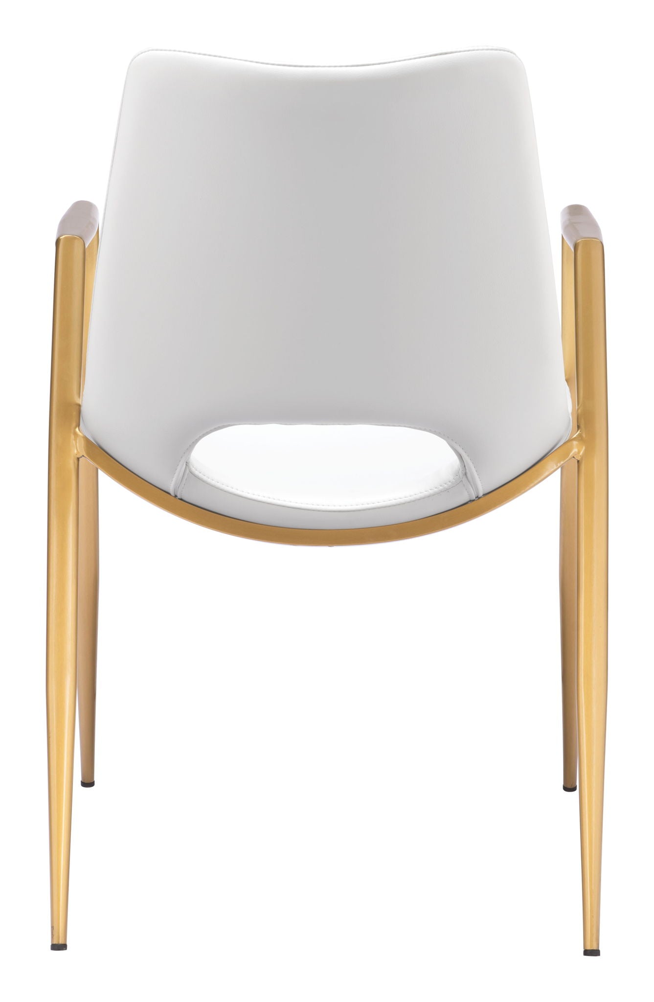 Desi - Dining Chair With Gold Legs (Set of 2)