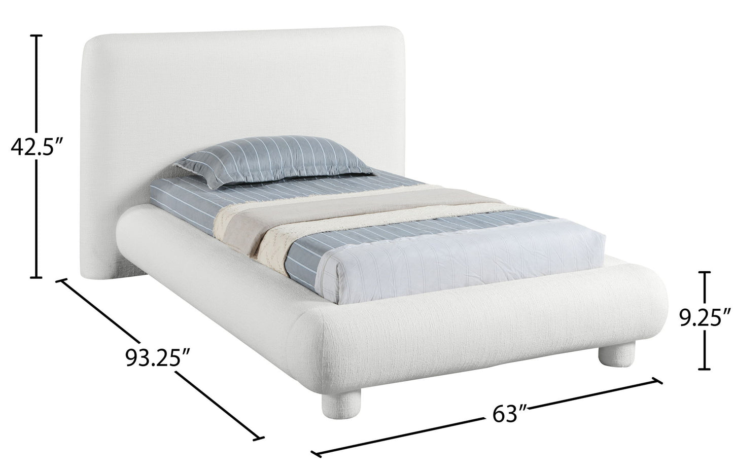 Blair - Polyester Upholstered Bed