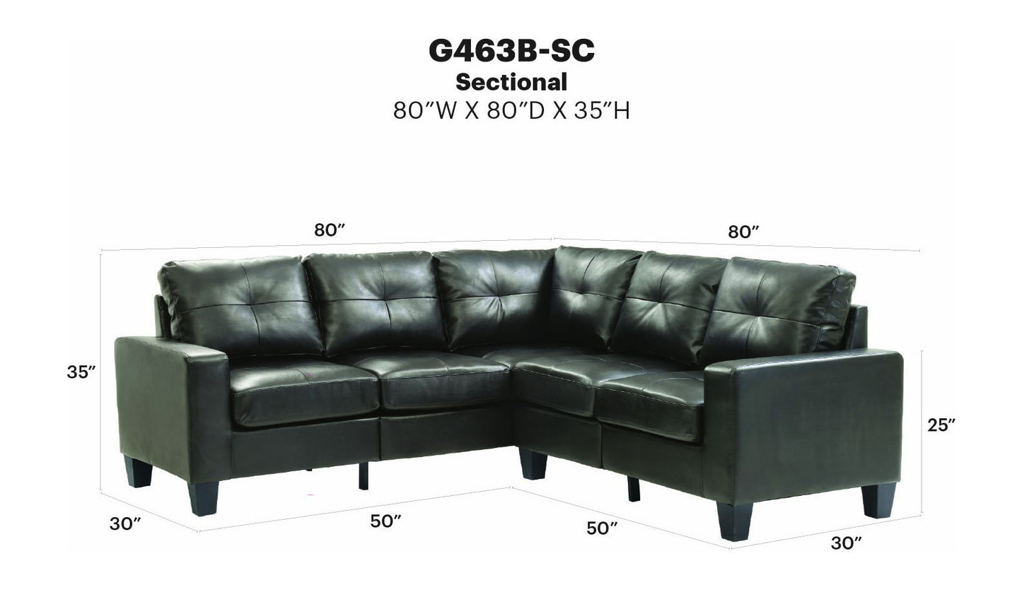 Glory Furniture - Newbury - Stationary Sectional