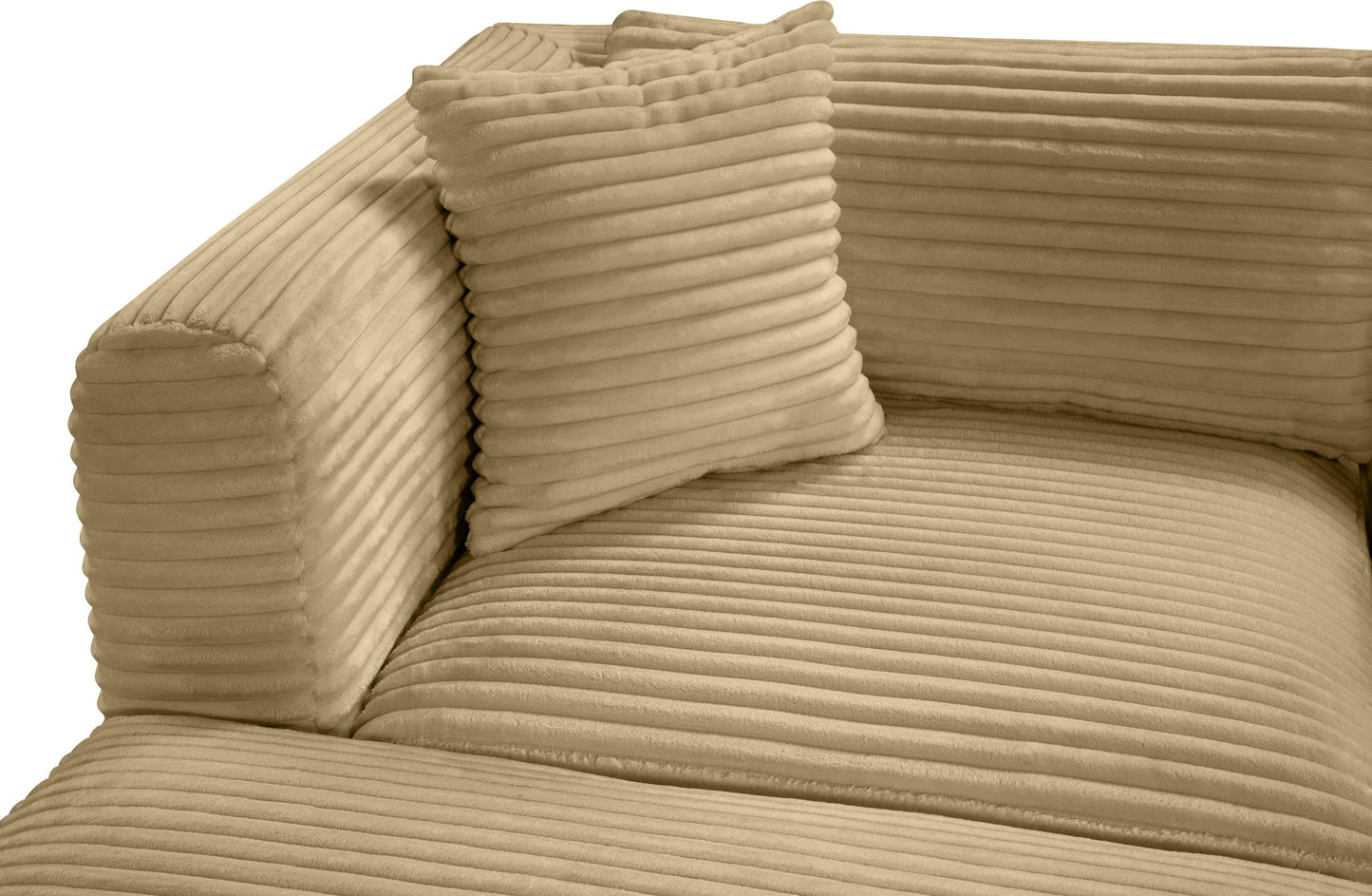 Shaggy - 7 Piece Modular Sectional With 2 Ottomans