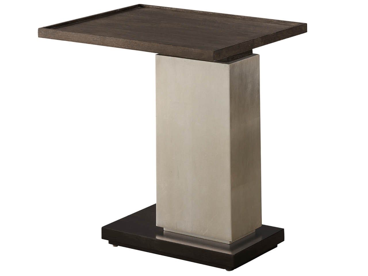 Erinn V x Universal - Lucia Side Table - Pearl Silver
