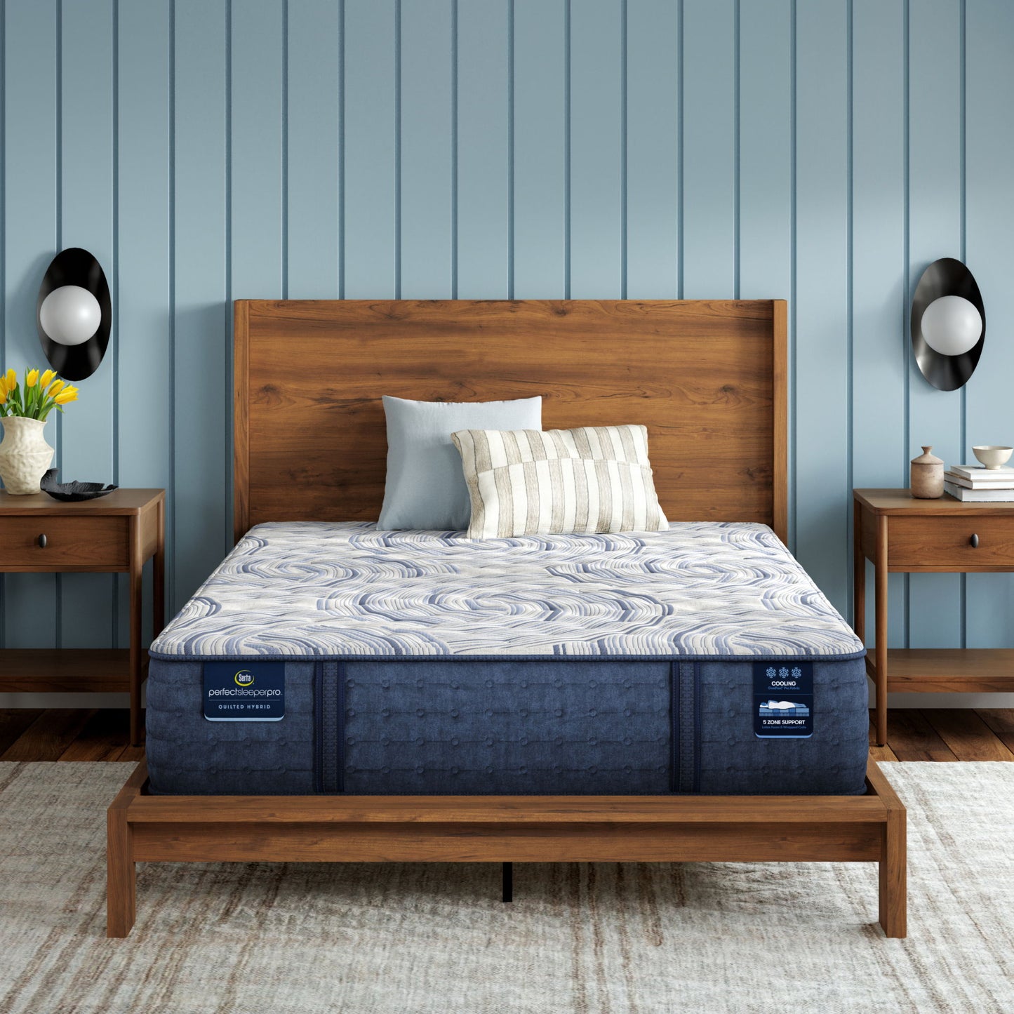 Perfect Sleeper Pro Hybrid - 12.5" Hampton Latex Extra Firm Mattress