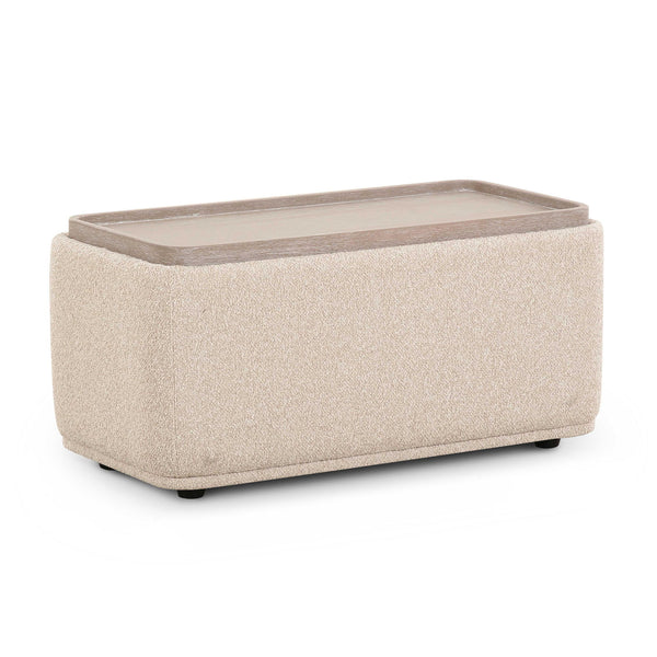 Sylvie - Ottoman Table - Cream
