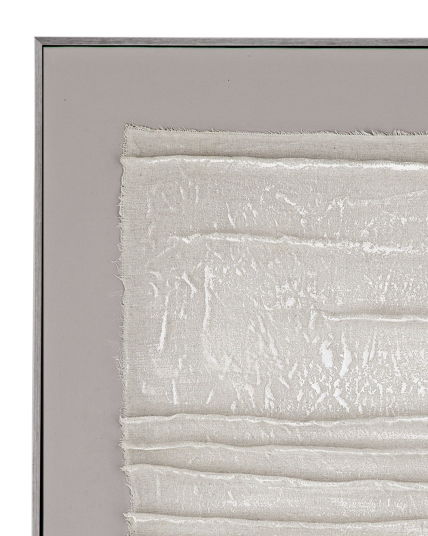 Zole II Framed Canvas - Gray