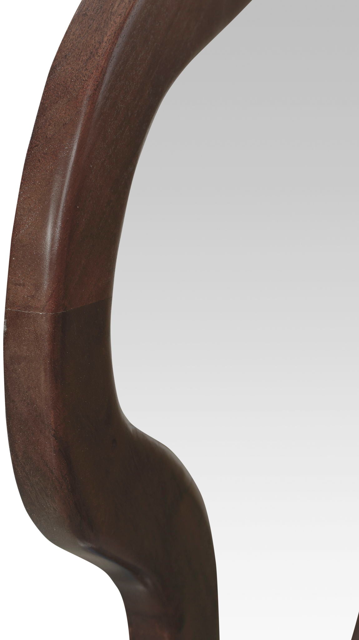 Oblique - Mirror - Wood