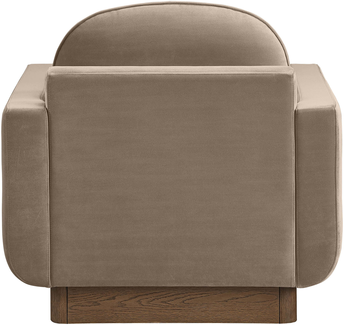 Diviento - Velvet Performance Fabric Upholstered Accent Chair