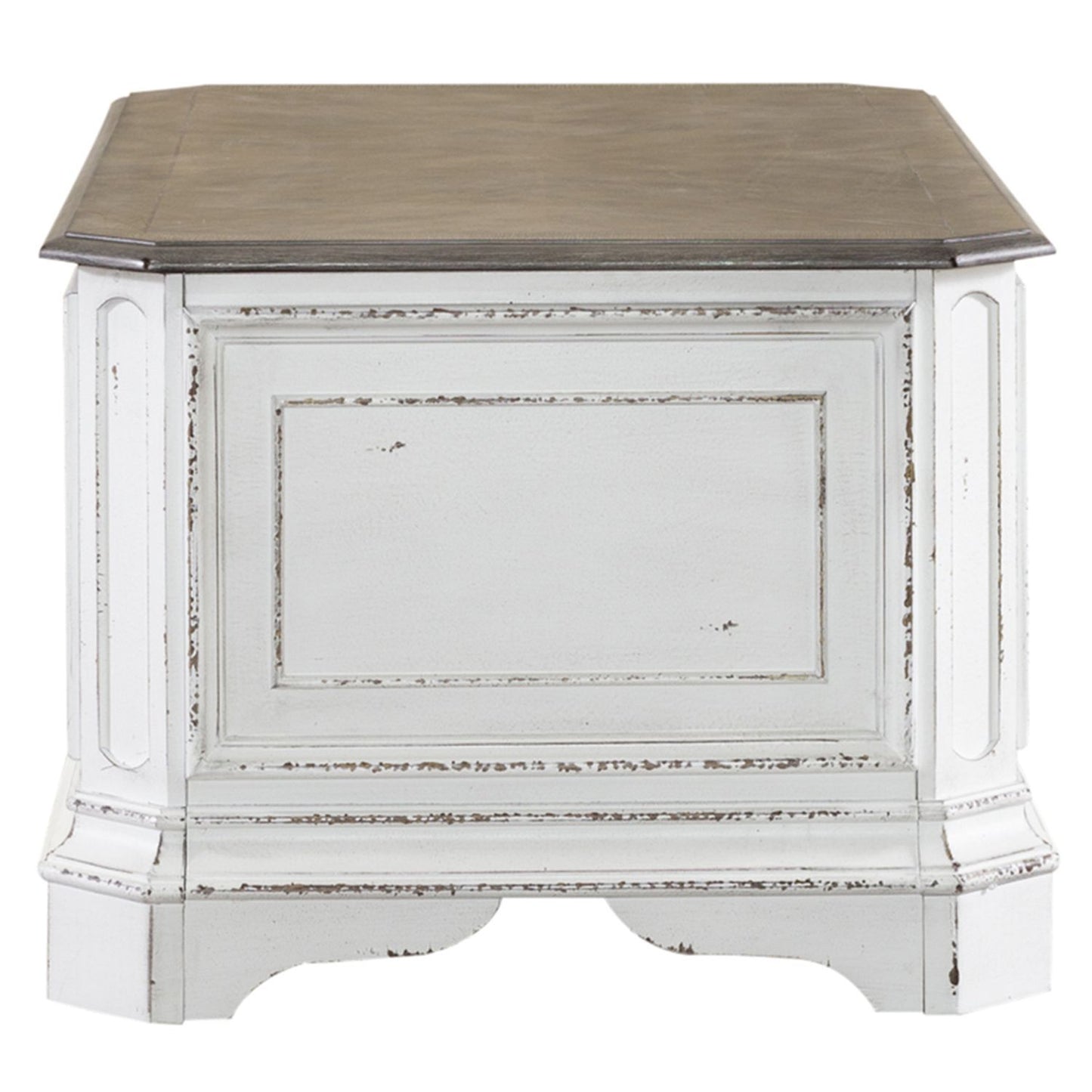 Magnolia Manor - Storage Trunk - Antique White