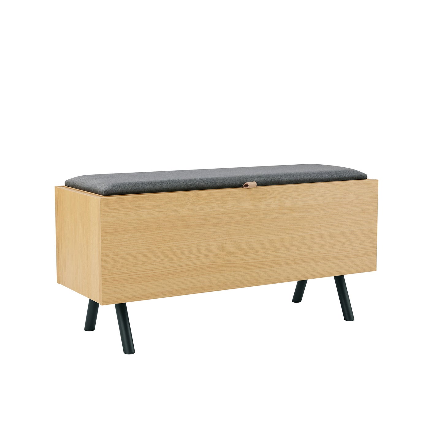 Paloma - Accent Storage Bench - Light Oak