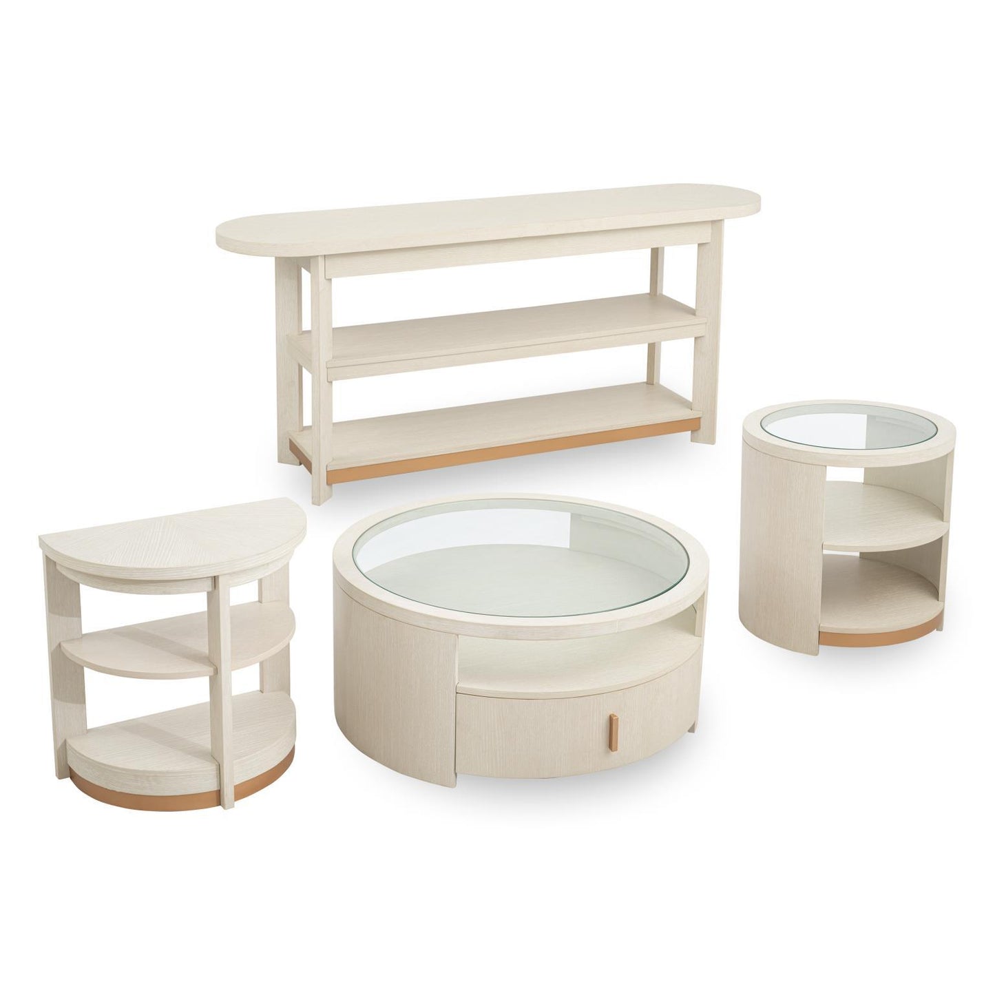 Sloan - End Table - Frost