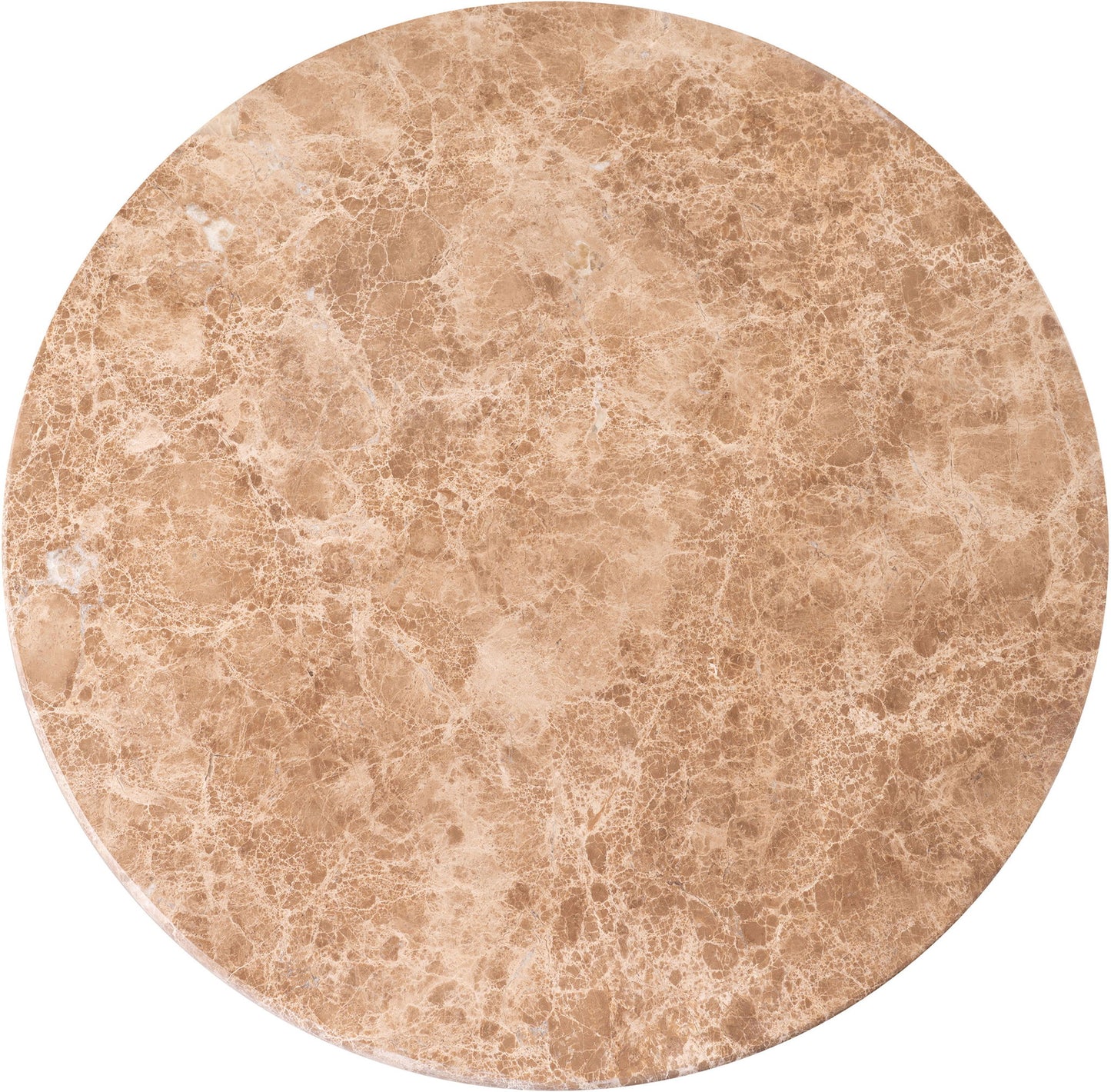 Cindra - Genuine Marble Top And Iron Base Table