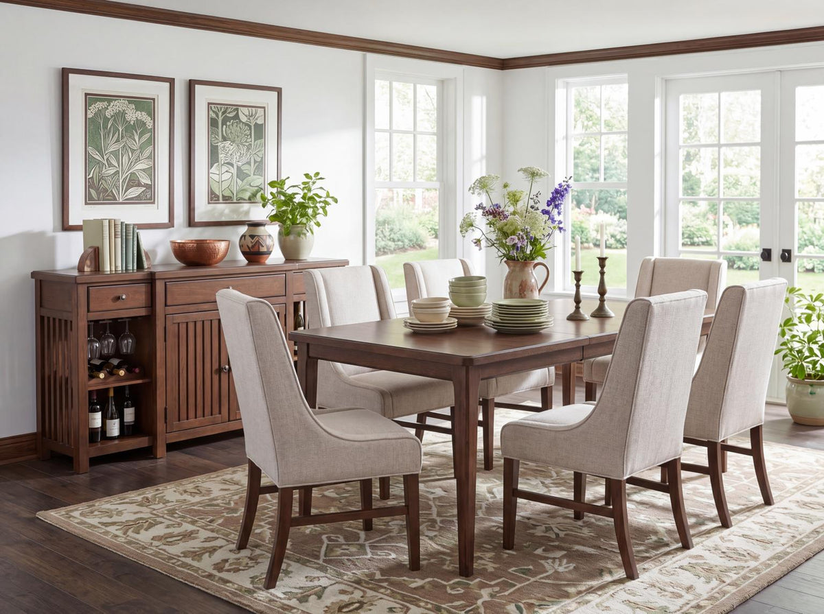 Langley - Leg Table - Fawn