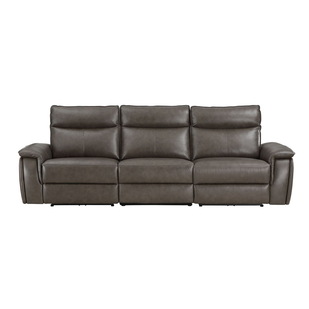 Maroni Power Double Reclining Sofa with Power Headrests