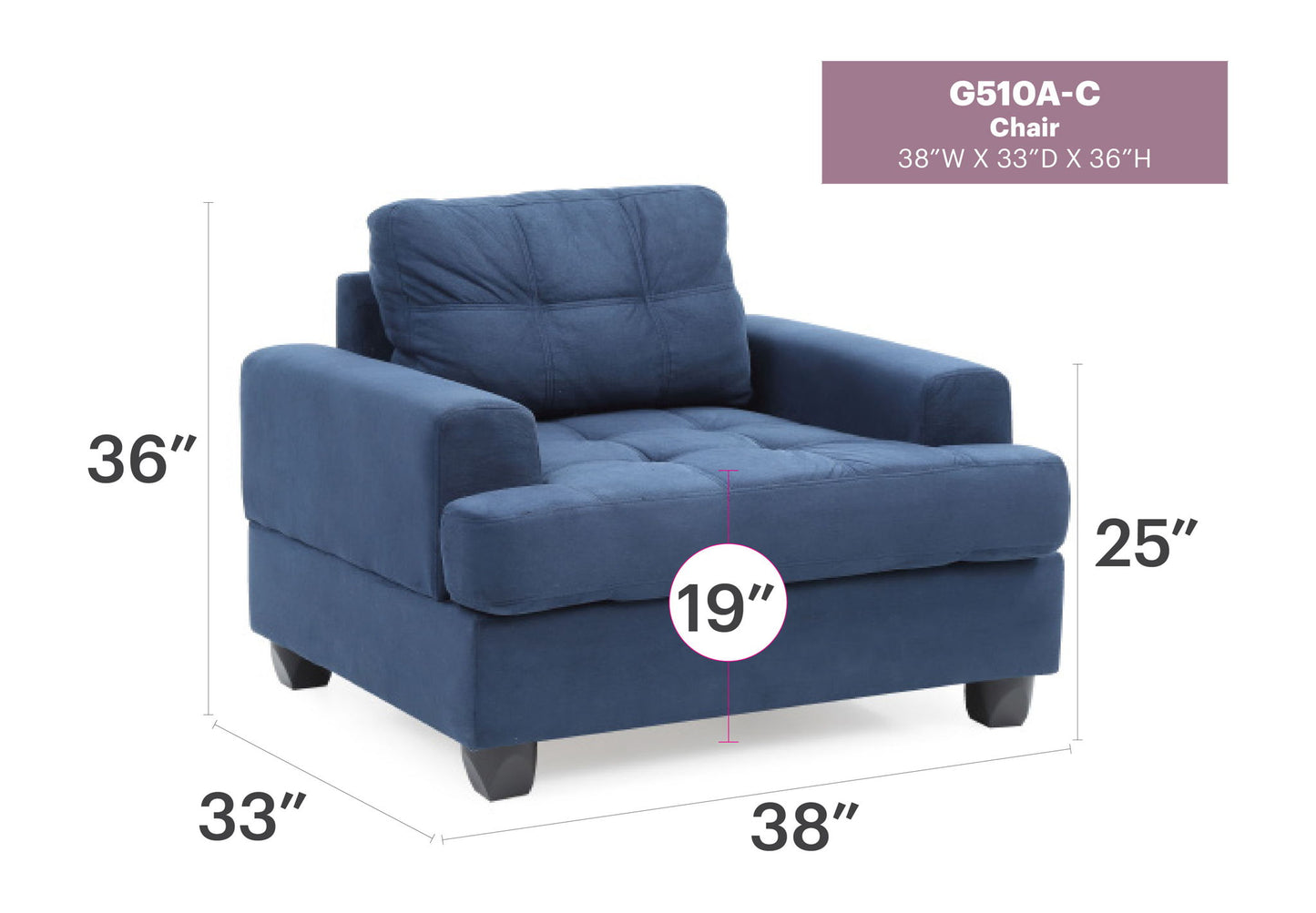 Glory Furniture - Sandridge - Chair