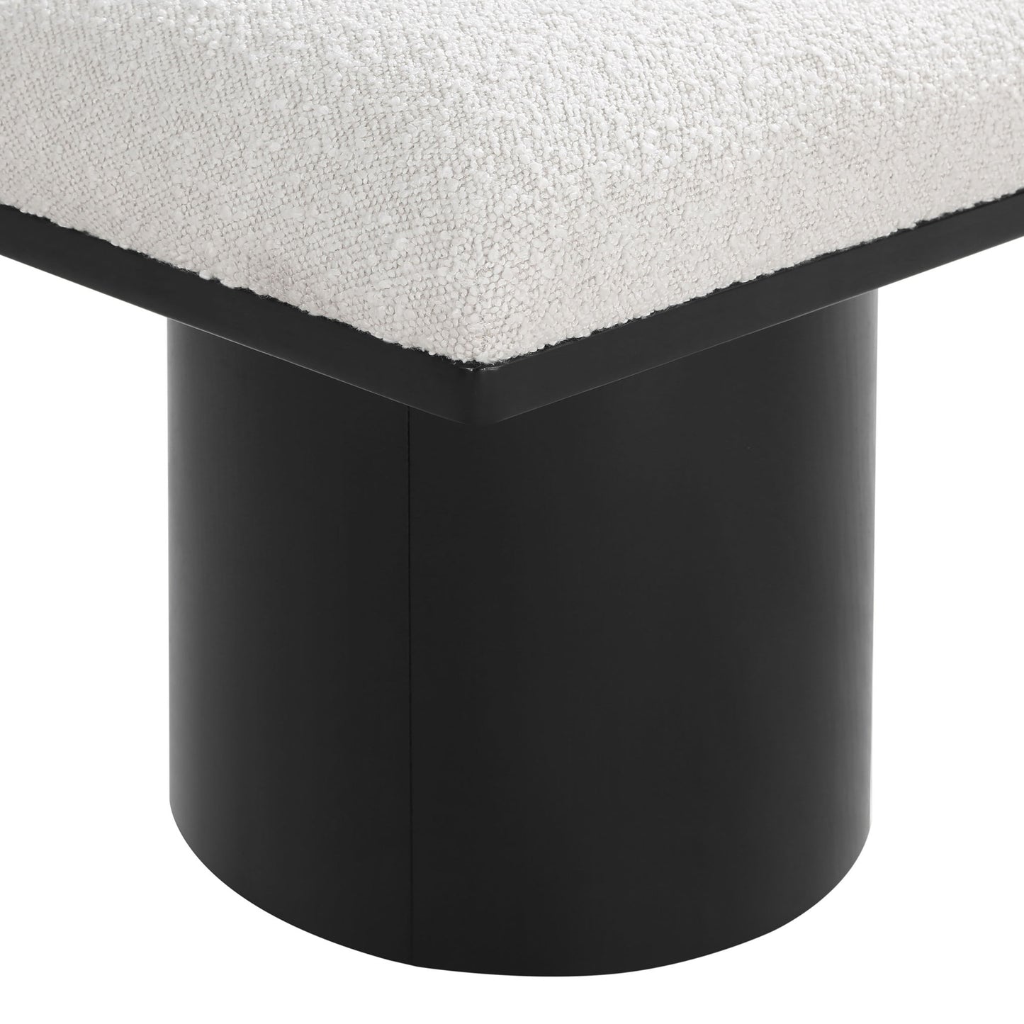 Pavilion - 6 Piece Modular Bench With Black Base