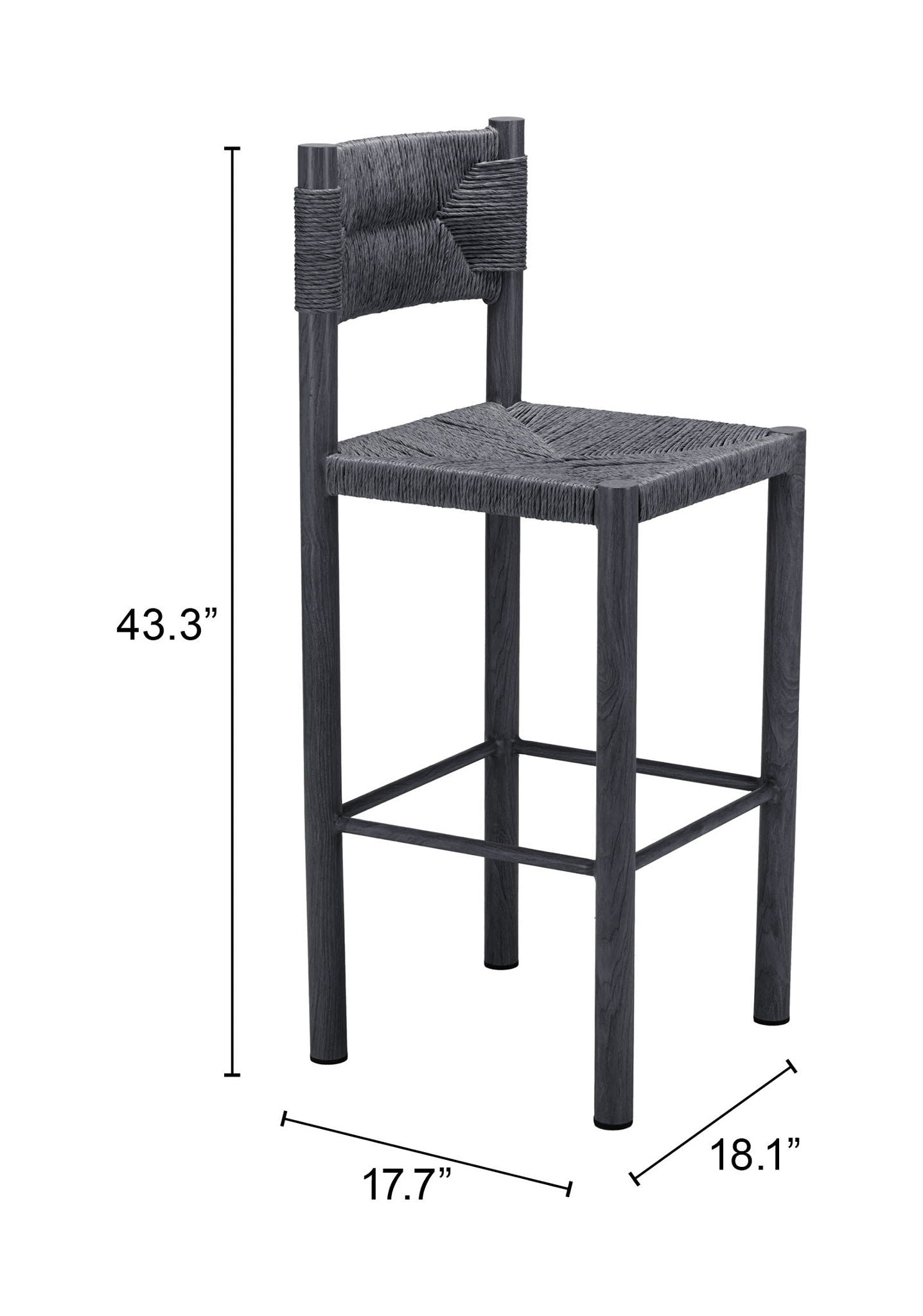 Iska - Outdoor Barstool (Set of 2)