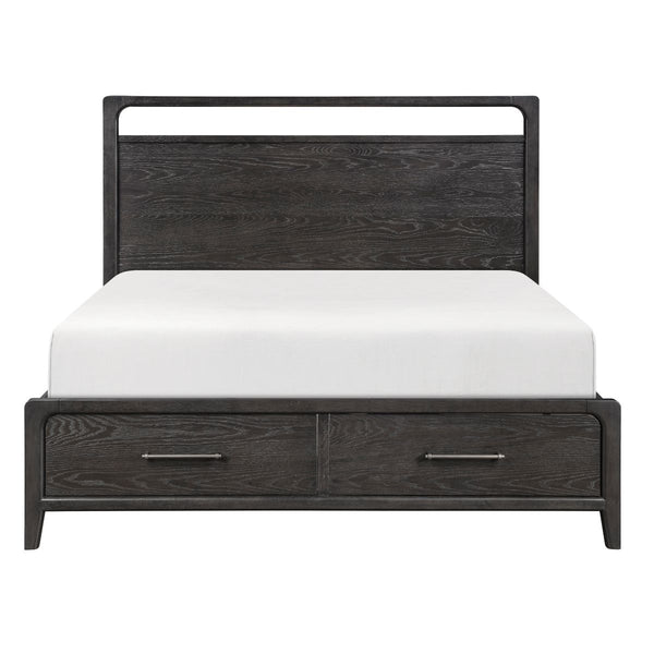Elowen California King Platform Bed with Footboard Storage