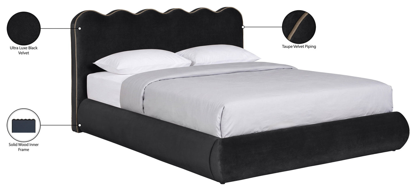 Tempo - Velvet Upholstered Bed