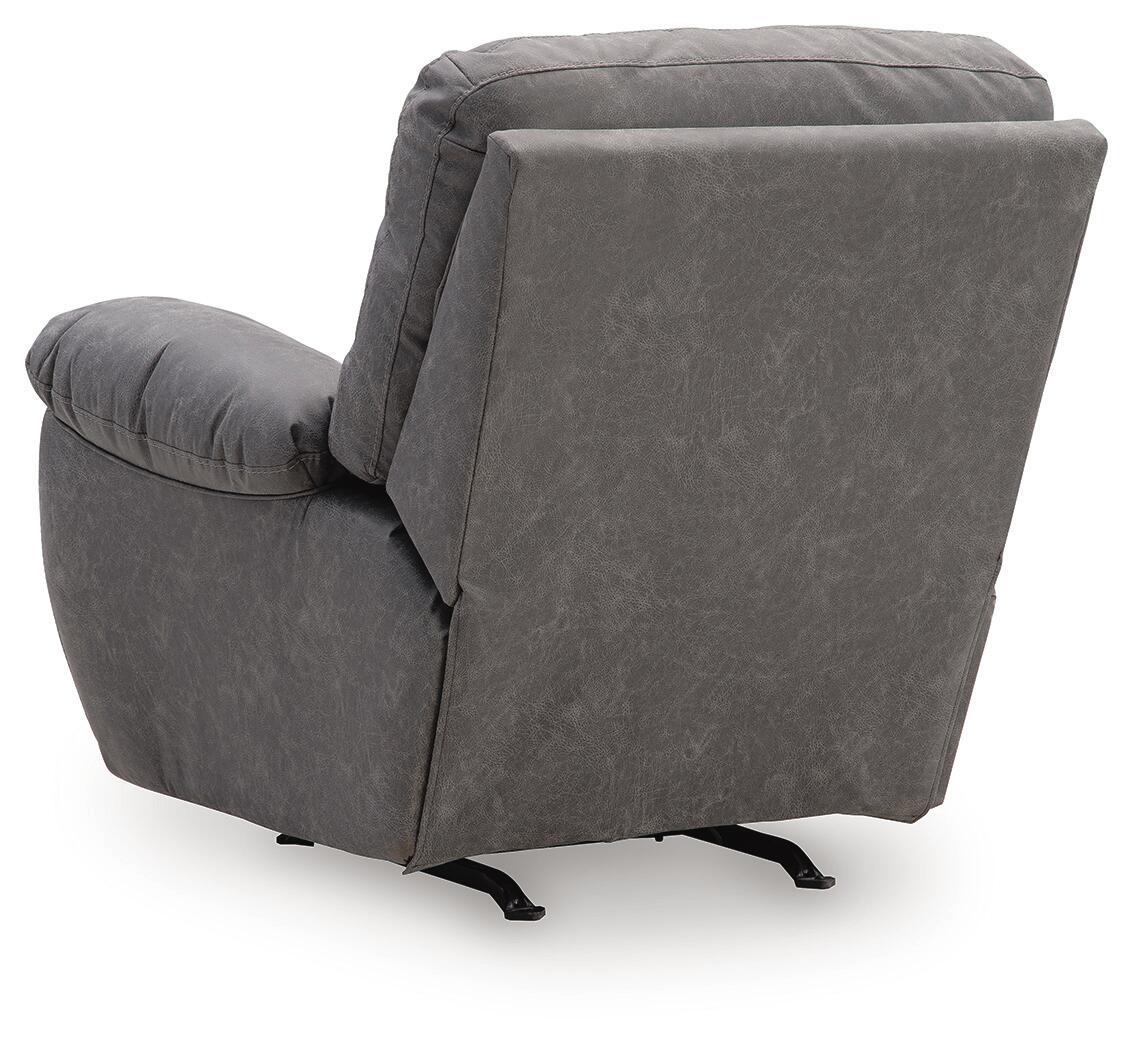 Bakerstein - Power Rocker Recliner With Adjustable Headrest - Galaxy