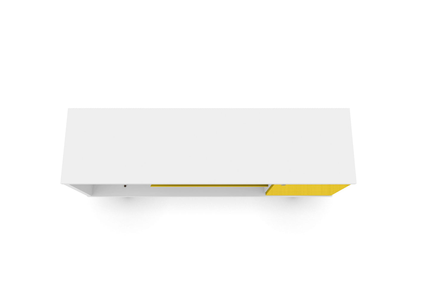 Manhattan Liberty - 53" TV Stand With White Frame