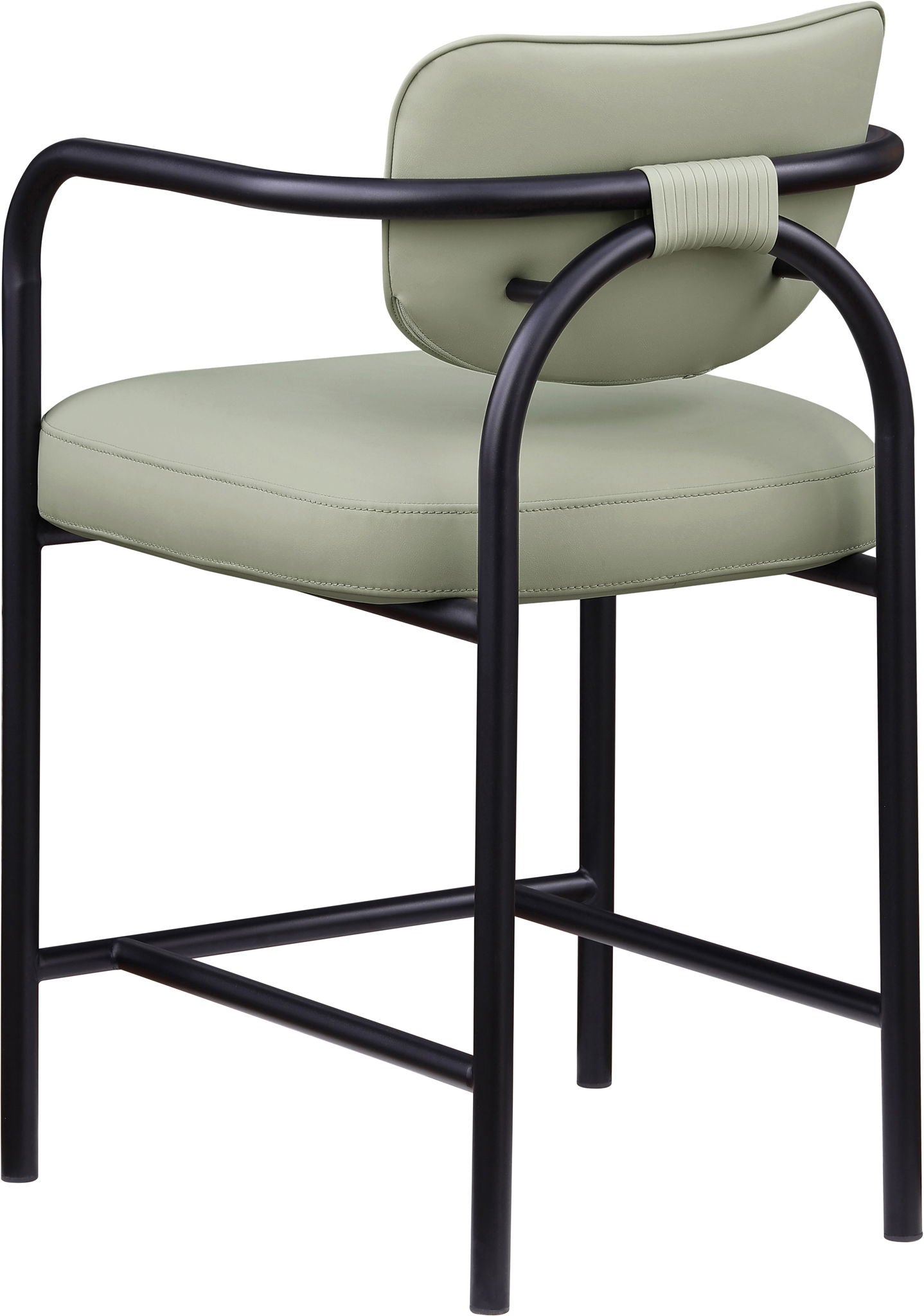 Serava - Vegan Leather Upholstered Bar Stool