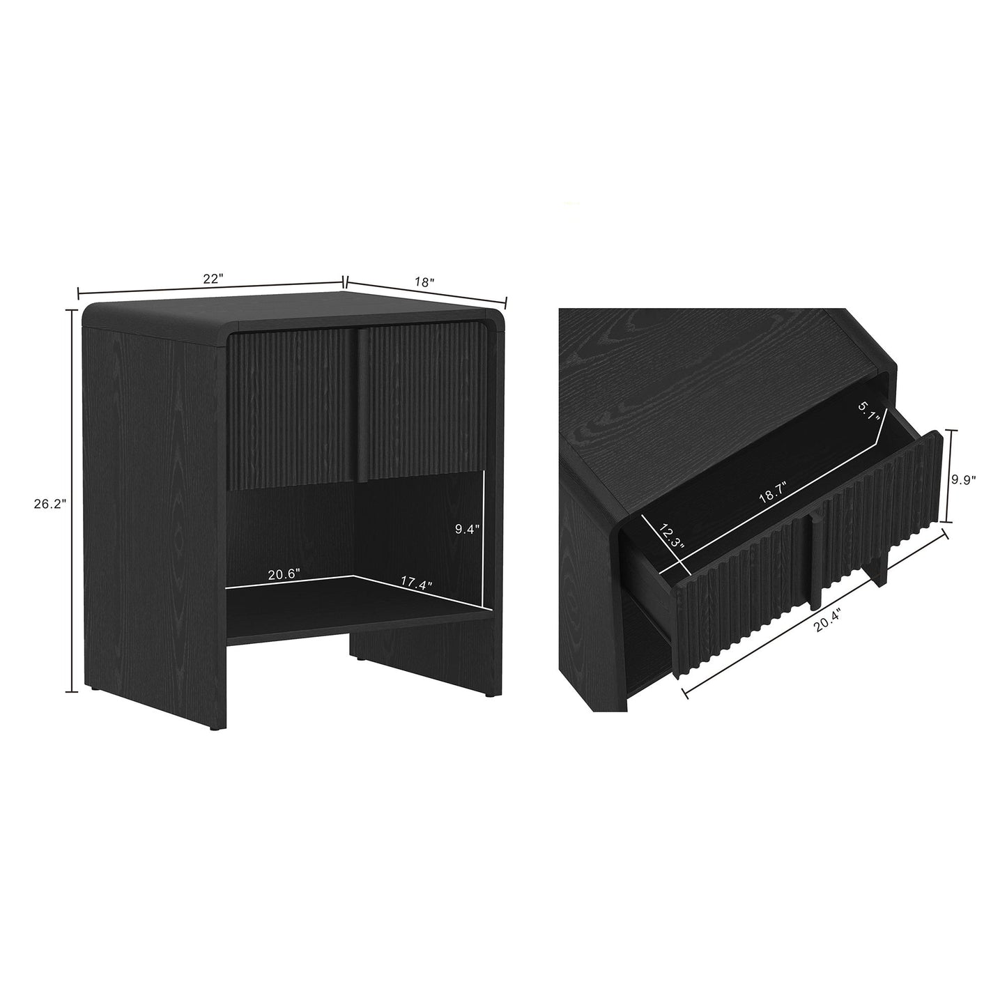 Manhattan Novara - Nightstand