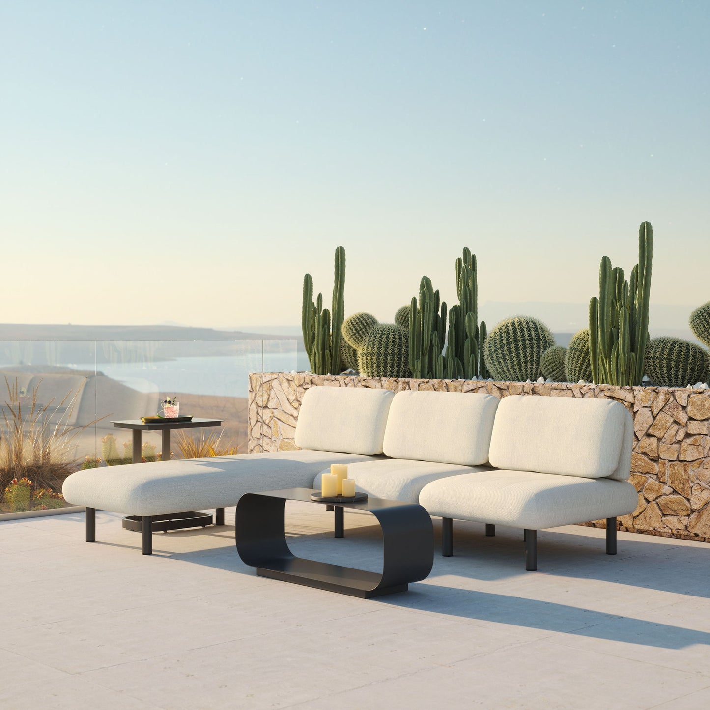 Aperto - Chaise - Beige