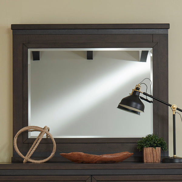 Thornwood Hills - Mirror Metal Strip Accents - Rock Beaten Brown