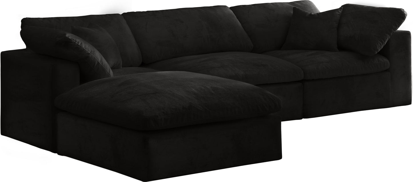 Cozy - 4 Piece Modular Sectional With Chaise