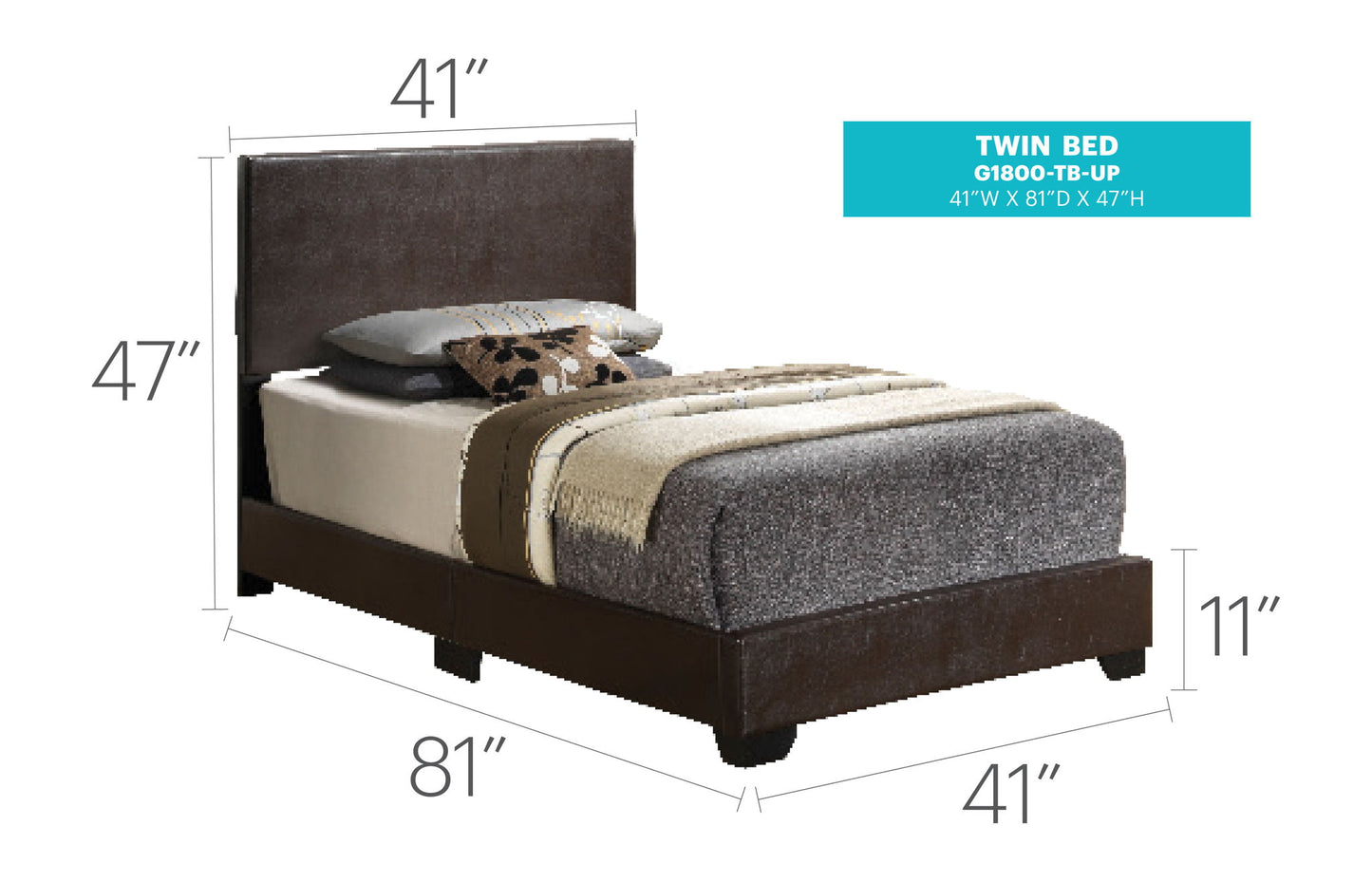 Glory Furniture - Aaron - Bed