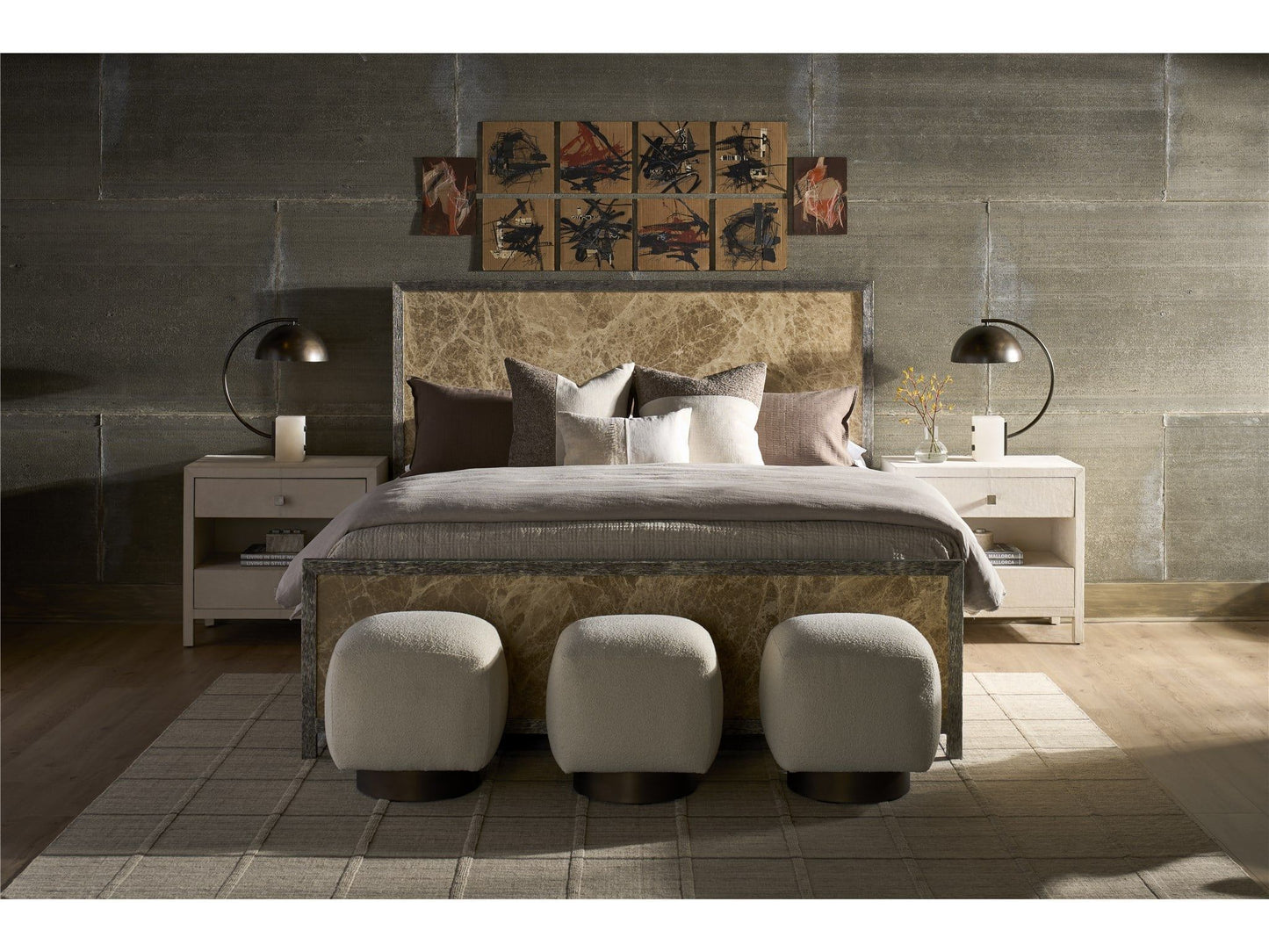 Modern - Sola Pouf - Beige