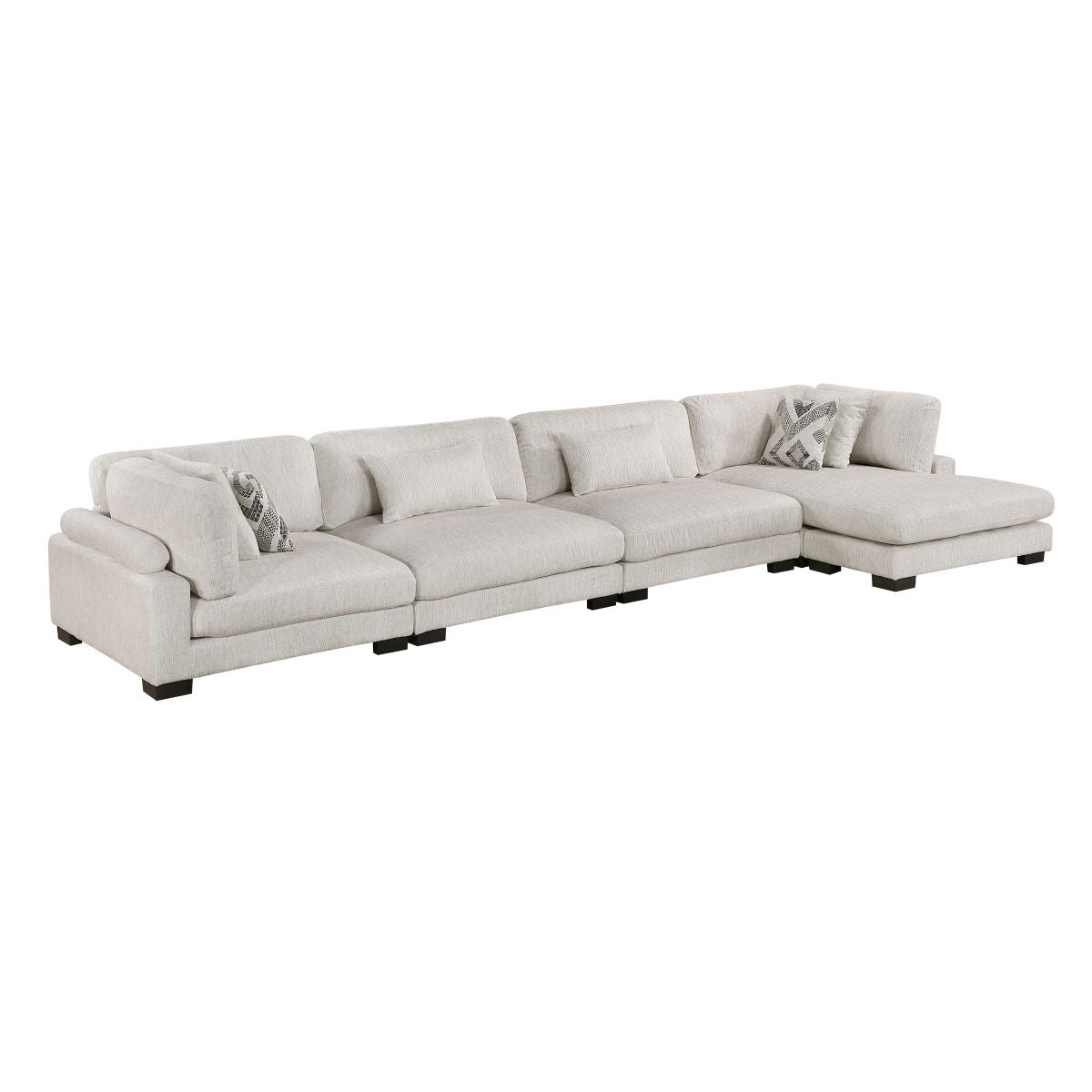 Tinley 4-Piece Modular Sectional with Chaise