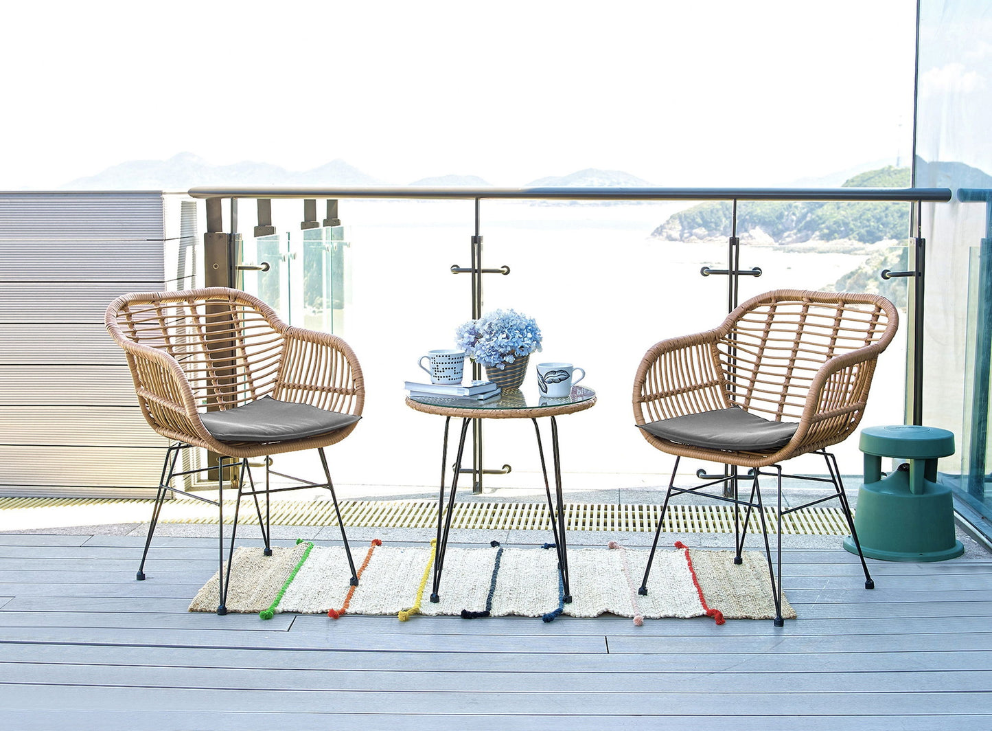 Manhattan Antibes - 3-Piece Conversation Set