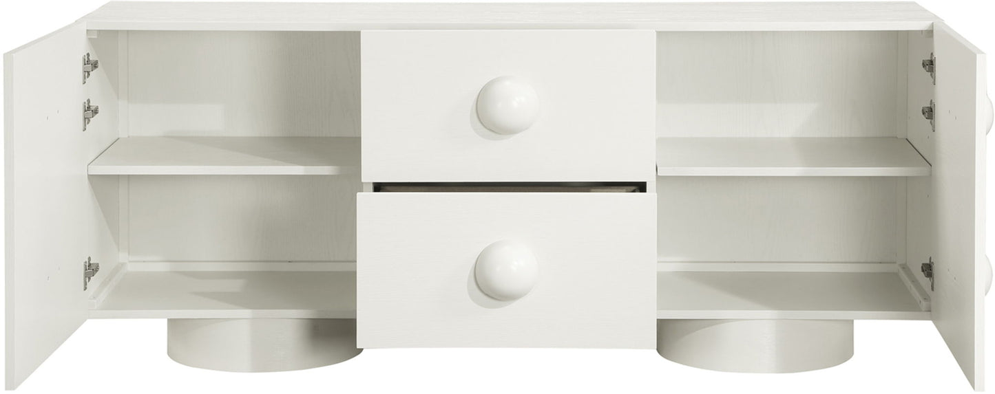 Bubble - Rubberwood with Oak Veneer Sideboard / Buffet