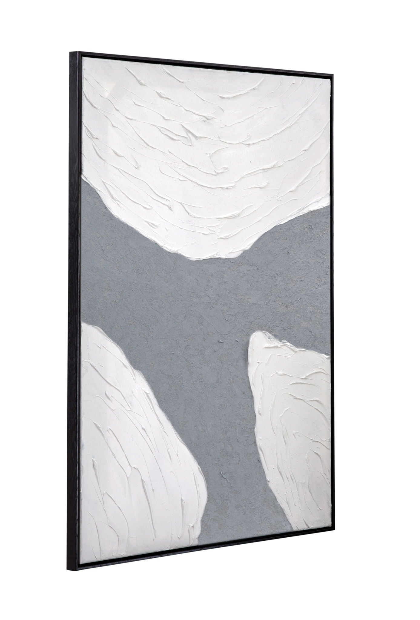 Osceola Canvas Art - White