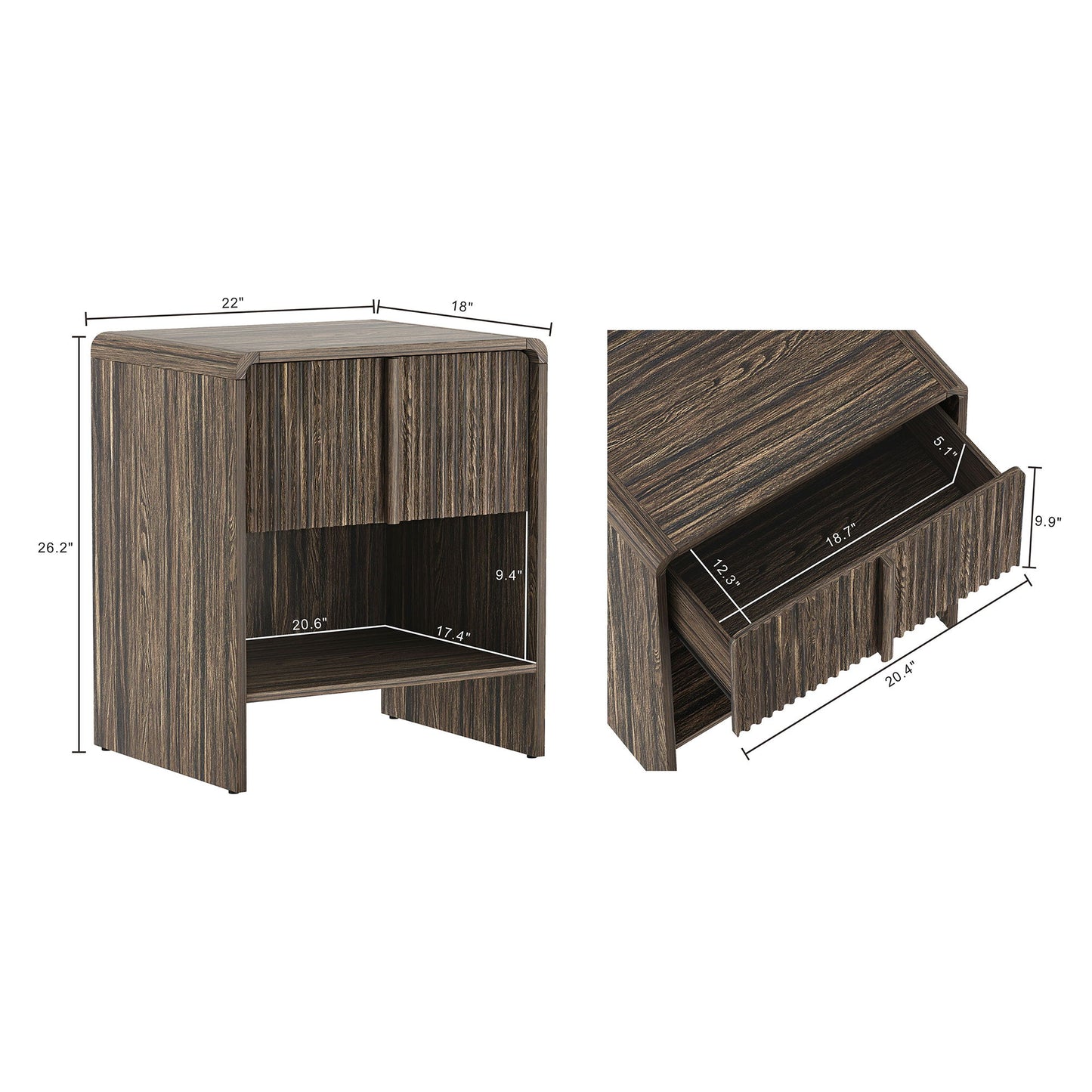 Manhattan Novara - Nightstand