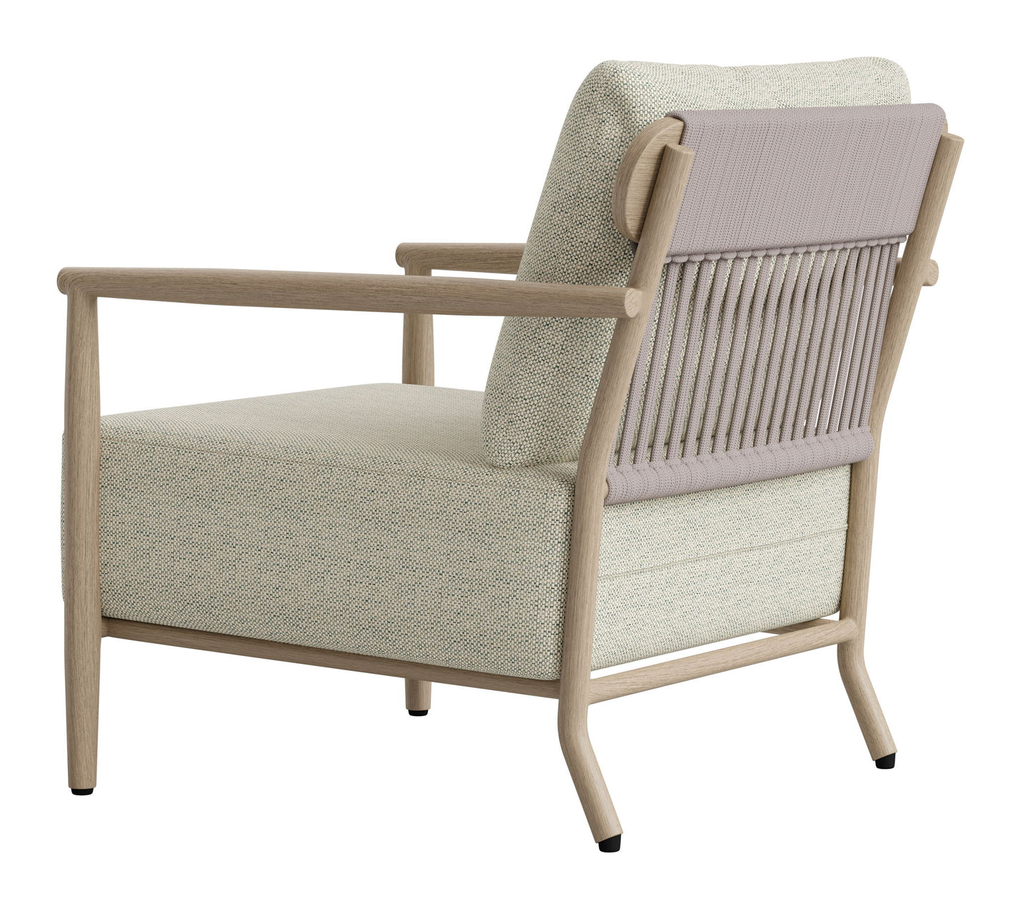 Sora - Armchair - Green / Brown