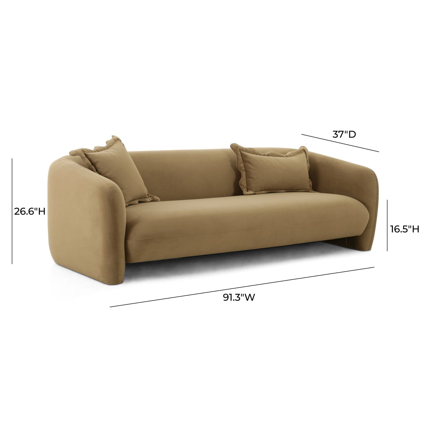 Lou - Fabric Sofa
