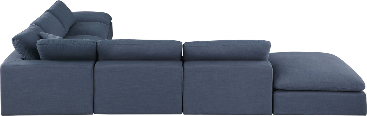 Comfy - 7 Piece Linen Modular Corner Sectional