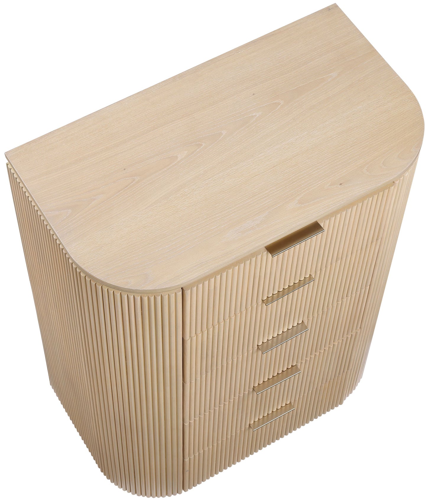Astrid - Solid Wood And Oak Veneer Chest