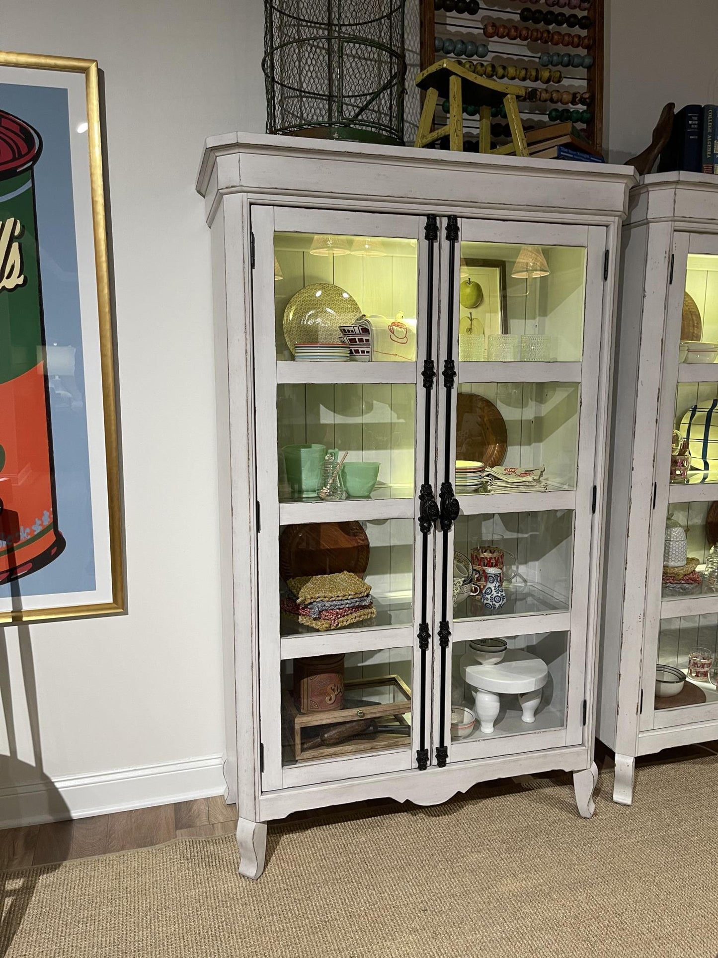 Vintage Market - Cremone Bolt Display Cabinet
