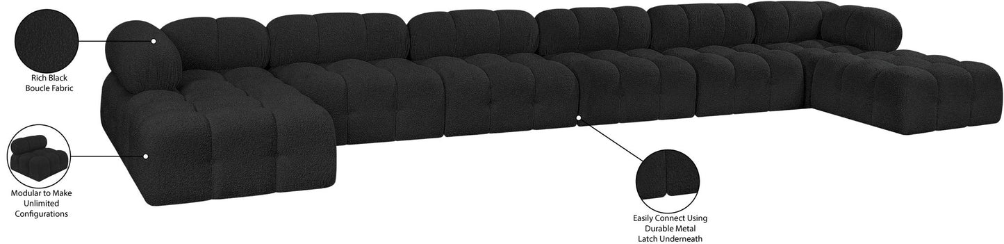 Ames - 8 Piece Fabric Modular Sectional