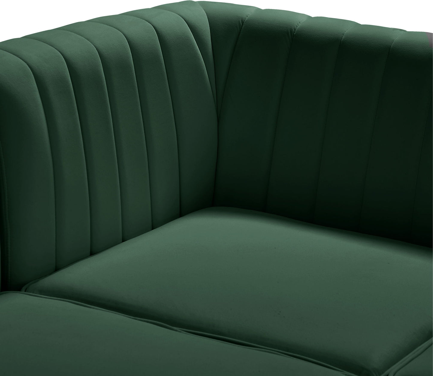 Alina - 8 Piece Velvet Modular Sectional