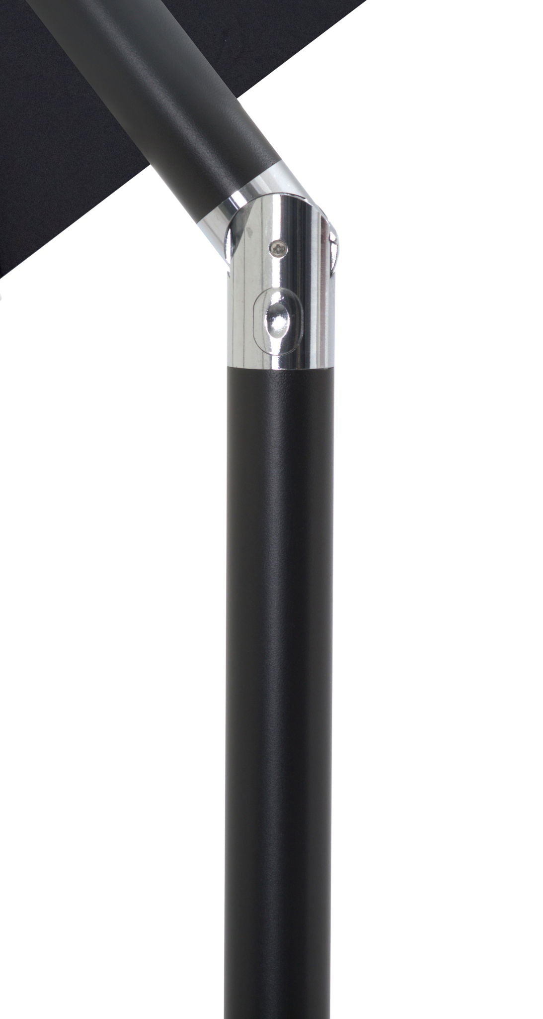 Fiji - Aluminum Patio Umbrella With Round White And Black Base