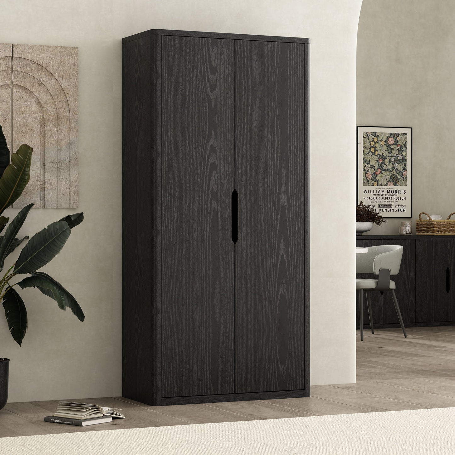 Manhattan Rivington - Bookcase Cabinet With 2 Doors