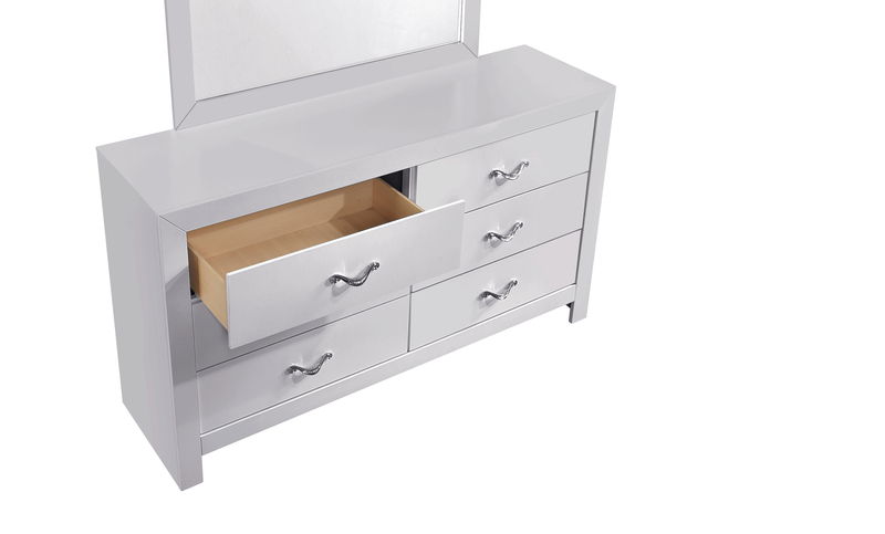 Moreland - Dresser - Sparkling White