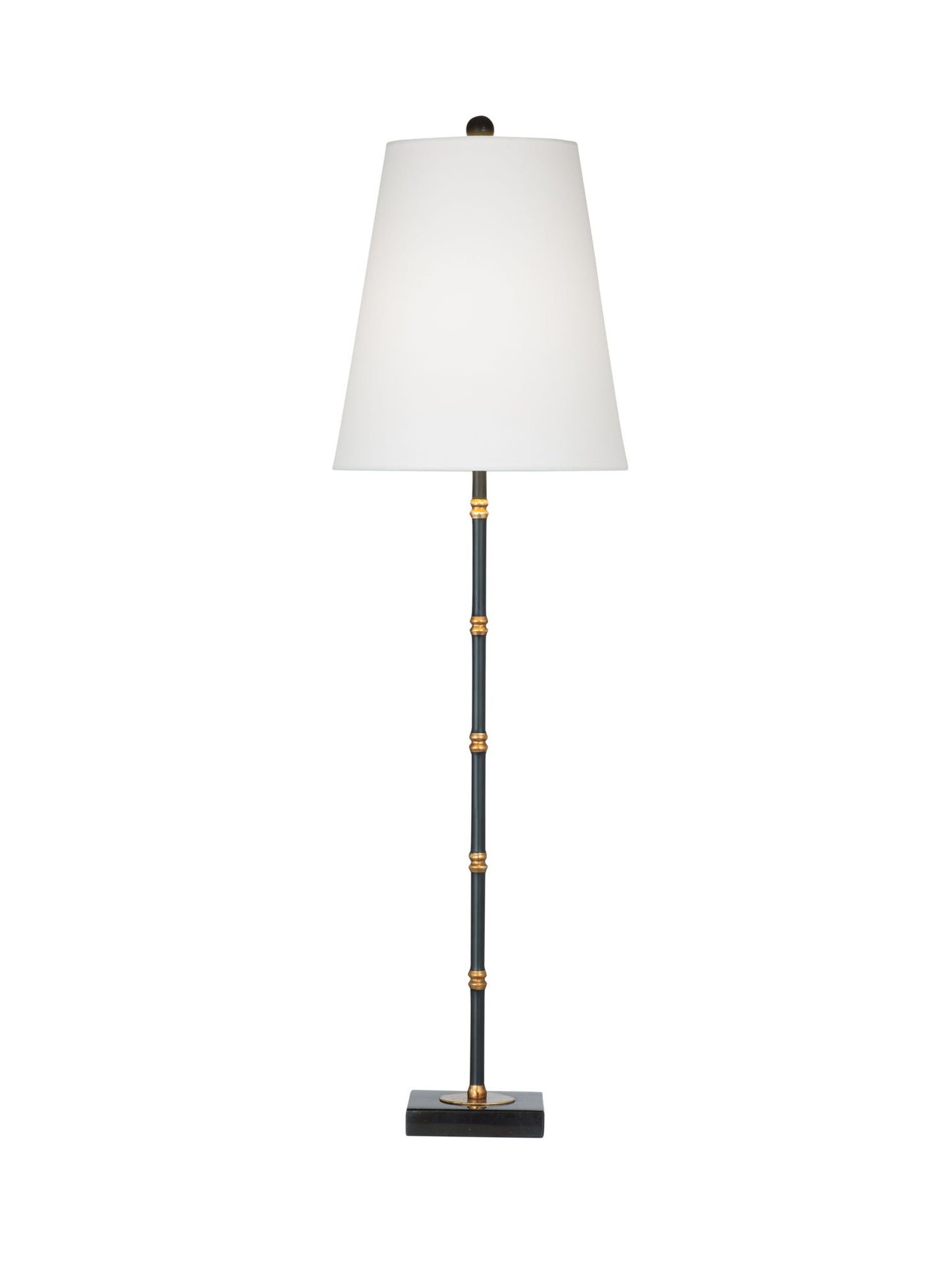 Alamance - Table Lamp - Black / White