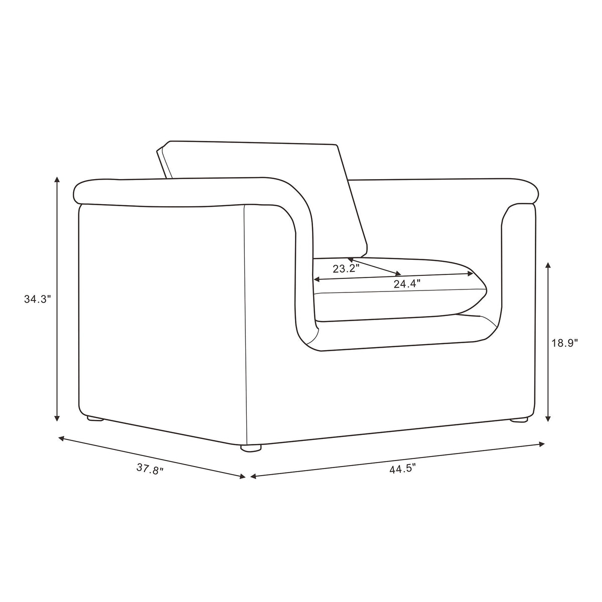Manhattan Haven - Accent Armchair