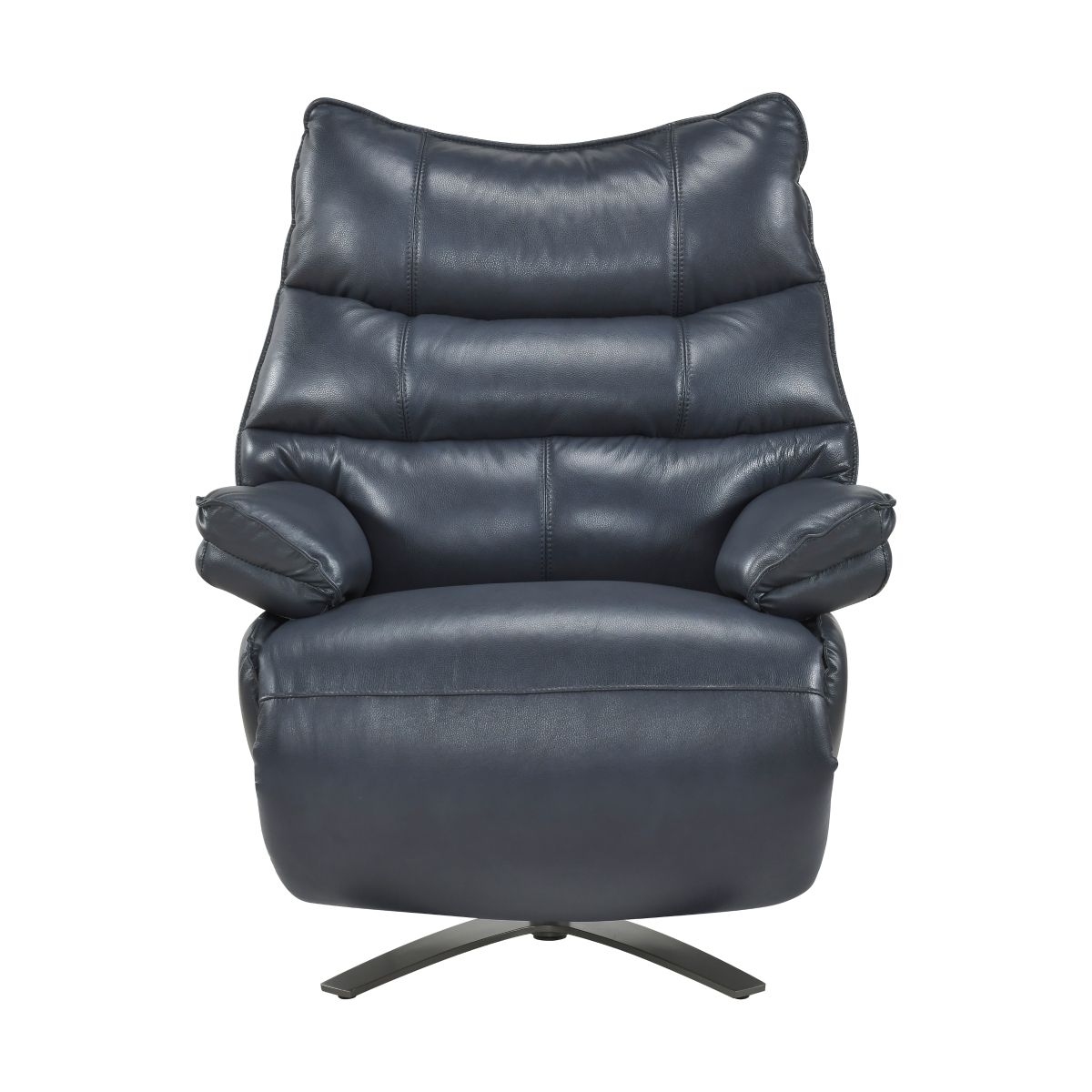 Fulcrum Power Reclining Swivel Chair with Manual Adjustable Headrest