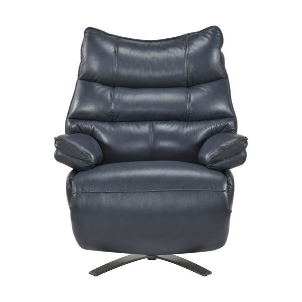 Fulcrum Power Reclining Swivel Chair with Manual Adjustable Headrest
