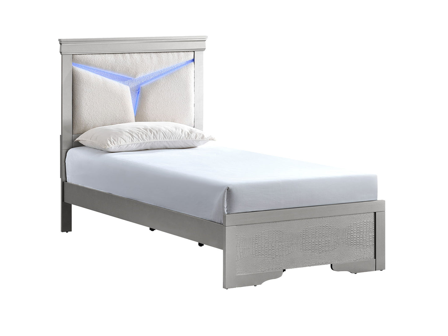 Glory Furniture - Lorana - Bed With LED Headboard
